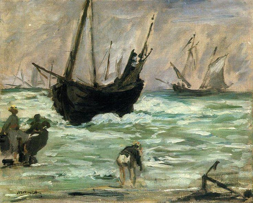 Seascape (Edouard Manet) - Reprodução com Qualidade Museu