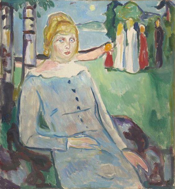 Dagny Konow (Edvard Munch) - Reprodução com Qualidade Museu