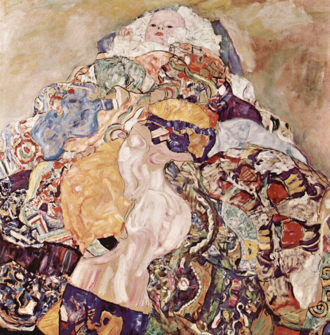 Bebê (Gustav Klimt) - Reprodução com Qualidade Museu