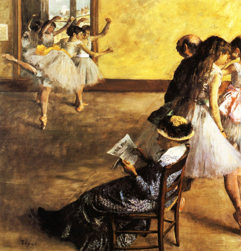 Aula de balé, The Dance Hall (Edgar Degas) - Reprodução com Qualidade Museu