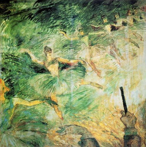 Dançarinos de balé (Henri de Toulouse-Lautrec) - Reprodução com Qualidade Museu