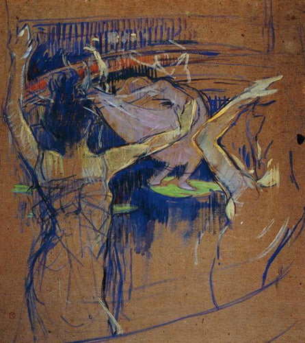 Ballet De Papa Chrysanth Me (Henri de Toulouse-Lautrec) - Reprodução com Qualidade Museu