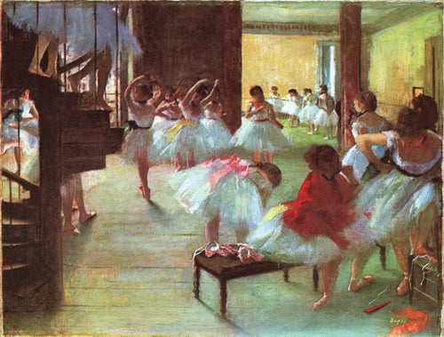 Escola de balé (Edgar Degas) - Reprodução com Qualidade Museu