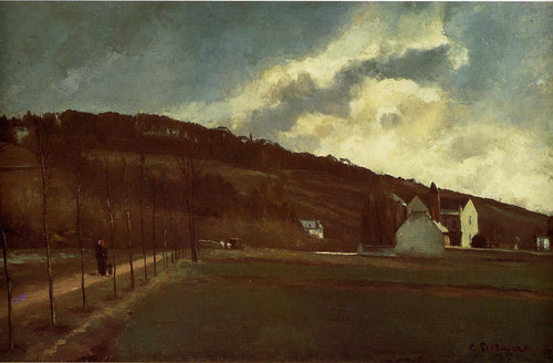 Margens do rio Marne no inverno (Camille Pissarro) - Reprodução com Qualidade Museu