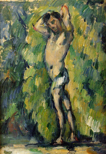Banhista (Paul Cézanne) - Reprodução com Qualidade Museu