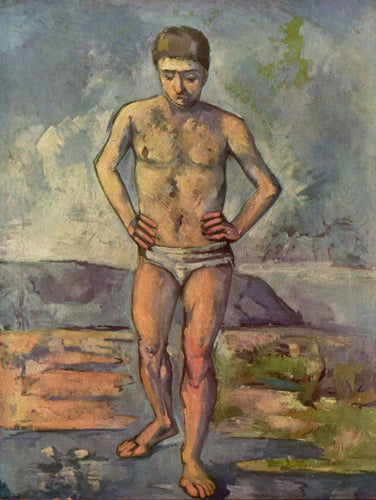 Banhista (Paul Cézanne) - Reprodução com Qualidade Museu