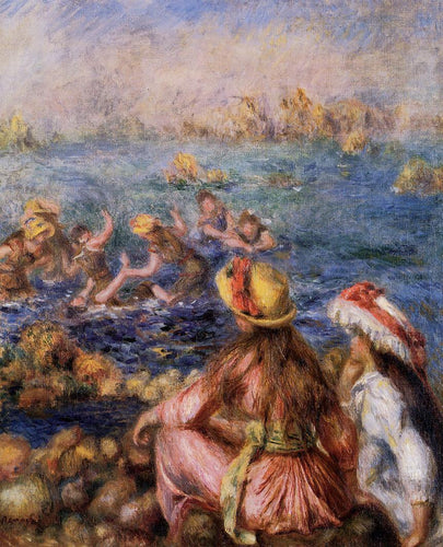 Banhistas (Pierre-Auguste Renoir) - Reprodução com Qualidade Museu