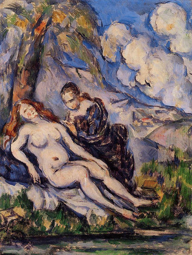 Bate-Seba (Paul Cézanne) - Reprodução com Qualidade Museu