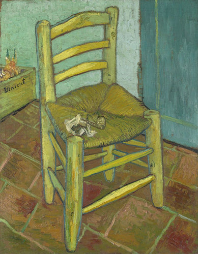 Cadeira Van Goghs (Vincent Van Gogh) - Reprodução com Qualidade Museu