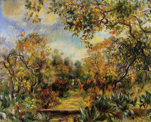Beaulieu Landscape (Pierre-Auguste Renoir) - Reprodução com Qualidade Museu