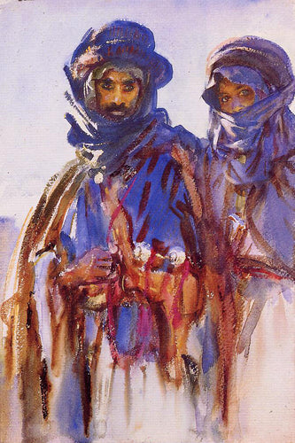 Beduínos (John Singer Sargent) - Reprodução com Qualidade Museu