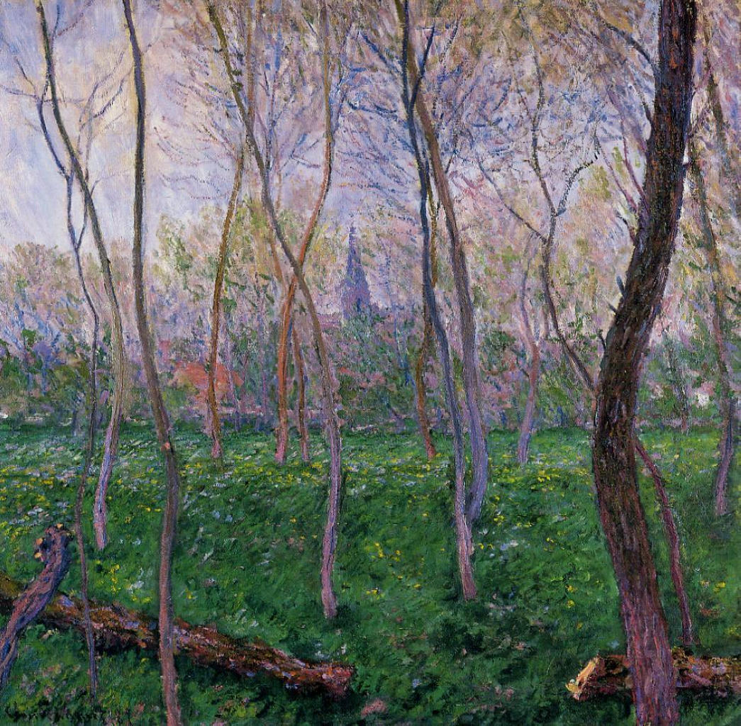 Bennecourt (Claude Monet) - Reprodução com Qualidade Museu