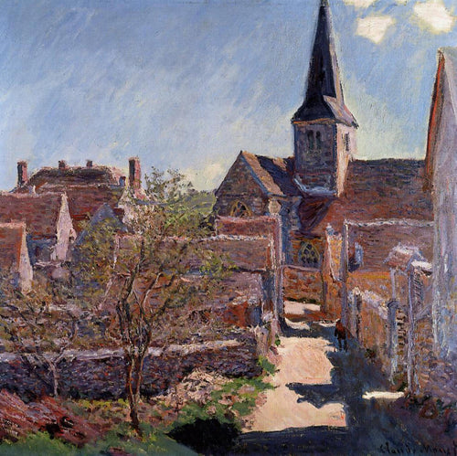 Bennecourt (Claude Monet) - Reprodução com Qualidade Museu