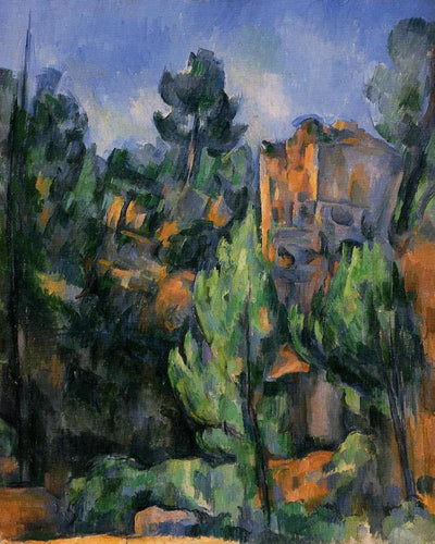 Pedreira Bibemus (Paul Cézanne) - Reprodução com Qualidade Museu