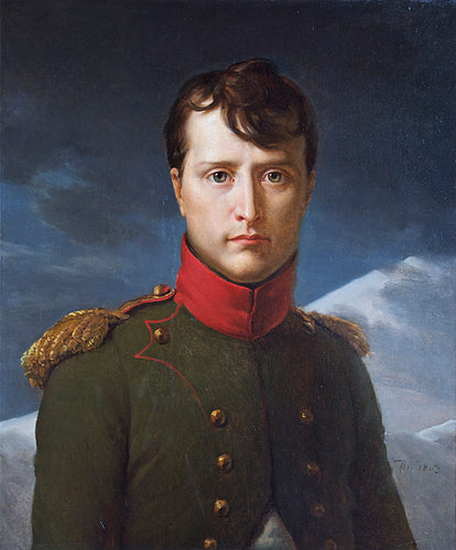 Retrato de Bonaparte, primeiro cônsul (François Gerard) - Reprodução com Qualidade Museu