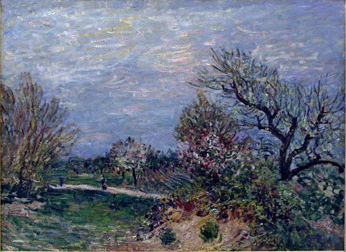 Fronteira da floresta (Alfred Sisley) - Reprodução com Qualidade Museu