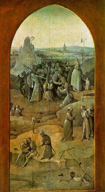 Tiptych Of Tentation Of St. Anthony - Painel Direito