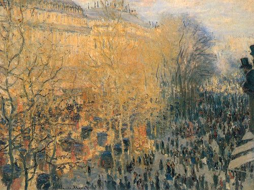 Boulevard Of Capucines (Claude Monet) - Reprodução com Qualidade Museu