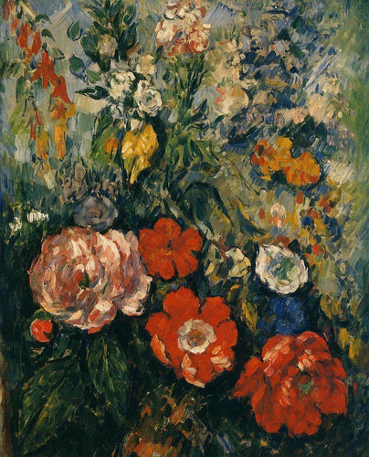 Buquê de flores (Paul Cézanne) - Reprodução com Qualidade Museu