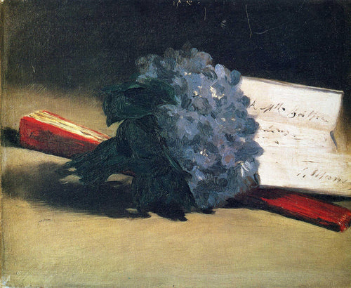 Buquê de violetas (Edouard Manet) - Reprodução com Qualidade Museu