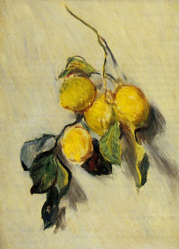 Ramo De Limões (Claude Monet) - Reprodução com Qualidade Museu