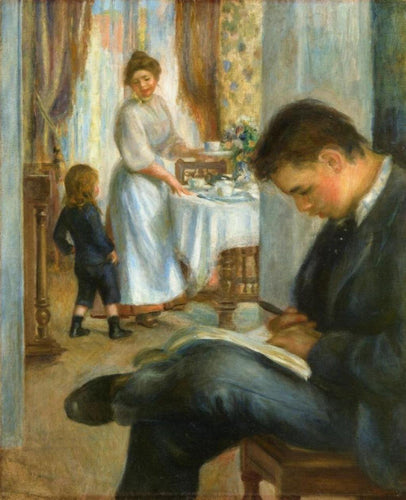 Café da Manhã em Berneval (Pierre-Auguste Renoir) - Reprodução com Qualidade Museu