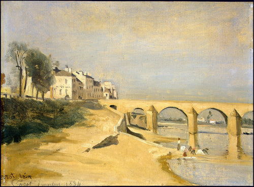 Ponte sobre o rio Saône em Macon