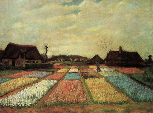 Bulb Fields (Vincent Van Gogh) - Reprodução com Qualidade Museu