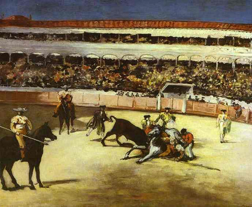 Cena de touros (Edouard Manet) - Reprodução com Qualidade Museu