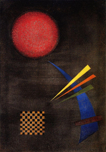 Moderadamente (Wassily Kandinsky) - Reprodução com Qualidade Museu