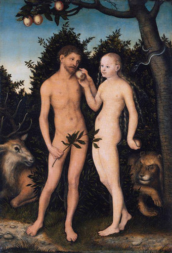 Adão e Eva no paraíso - a queda