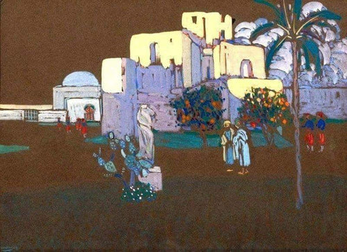 Ruína (Wassily Kandinsky) - Reprodução com Qualidade Museu