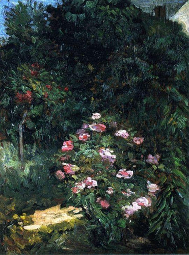 Canteiro de flores (Gustave Caillebotte) - Reprodução com Qualidade Museu