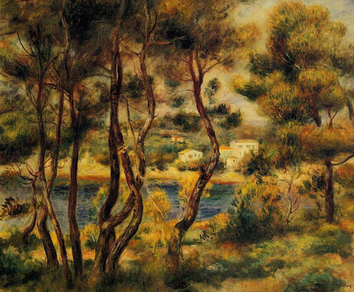 Cap Saint-Jean (Pierre-Auguste Renoir) - Reprodução com Qualidade Museu