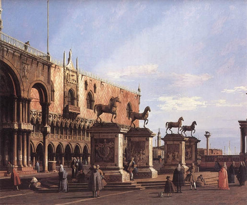 Capriccio - Os Cavalos de San Marco na Piazzetta - Replicarte