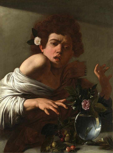Menino mordido por um lagarto (Caravaggio) - Reprodução com Qualidade Museu