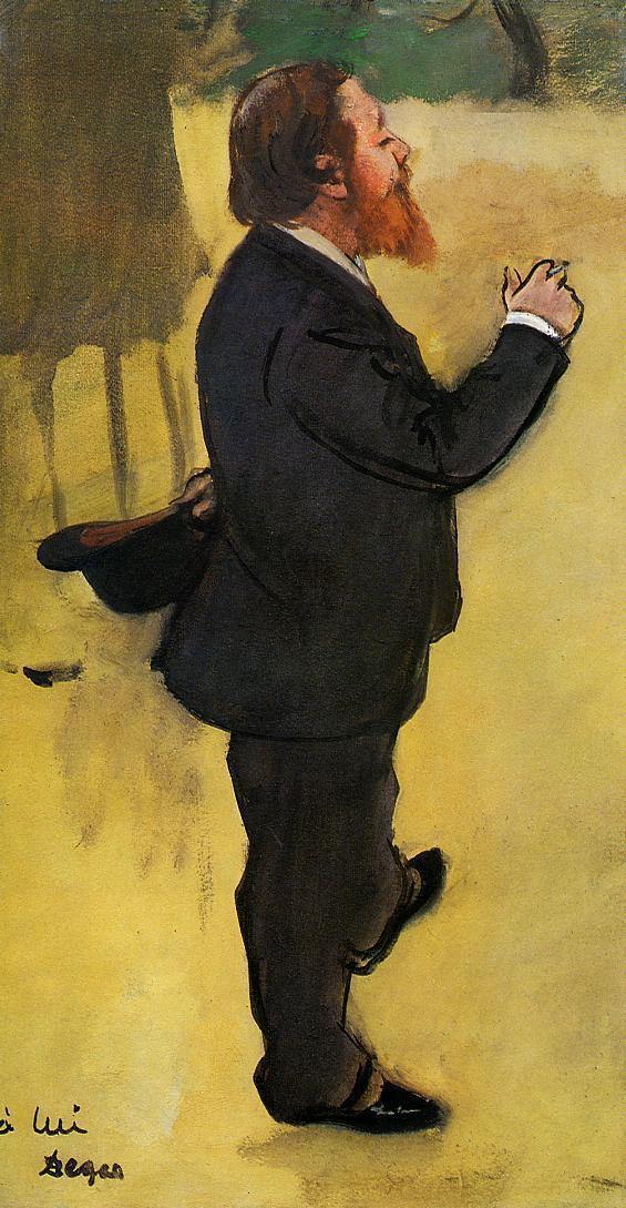 Carlo pellegrini (Edgar Degas) - Reprodução com Qualidade Museu