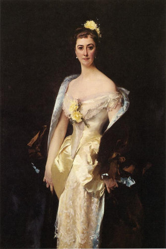 Caroline De Bassano, marquesa Despeuilles (John Singer Sargent) - Reprodução com Qualidade Museu