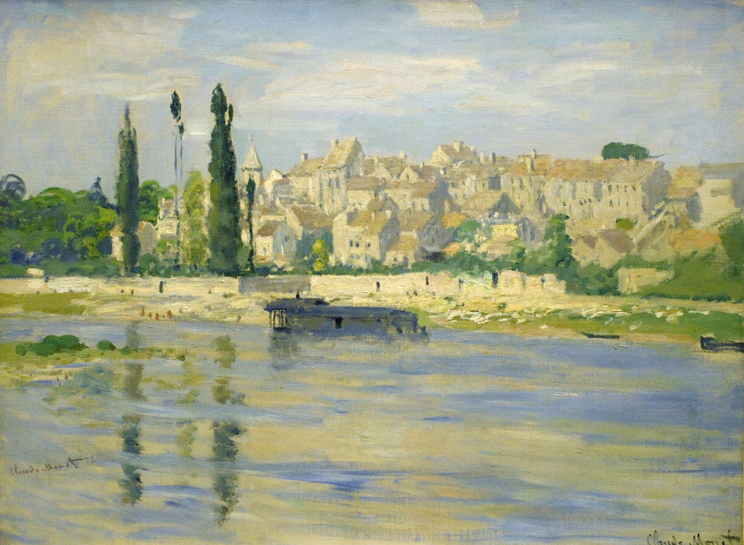 Carrieres-Saint-Denis (Claude Monet) - Reprodução com Qualidade Museu