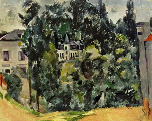 Castle Of Marines (Paul Cézanne) - Reprodução com Qualidade Museu
