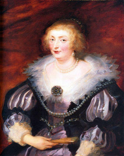 Catherine Manners, duquesa de Buckingham (Peter Paul Rubens) - Reprodução com Qualidade Museu
