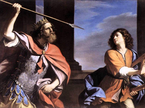 Saul Atacando Davi