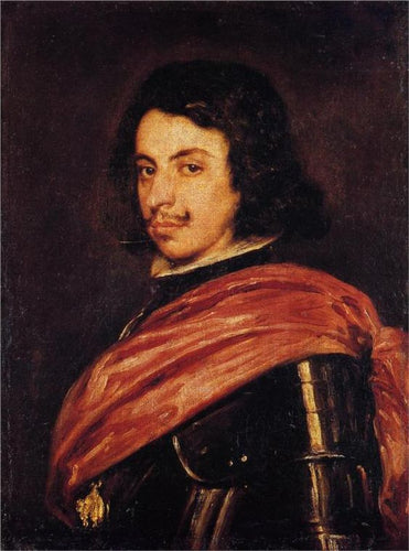 Retrato De Francesco I Deste (Diego velázquez) - Reprodução com Qualidade Museu