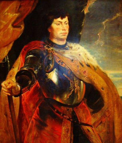 Charles The Bold, Duque da Borgonha (Peter Paul Rubens) - Reprodução com Qualidade Museu