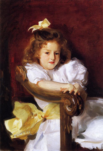 Charlotte Cram (John Singer Sargent) - Reprodução com Qualidade Museu