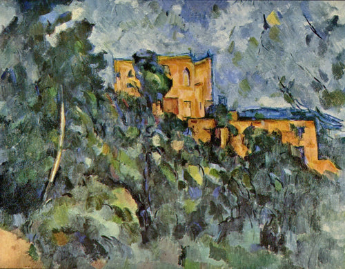 Chateau Noir (Paul Cézanne) - Reprodução com Qualidade Museu