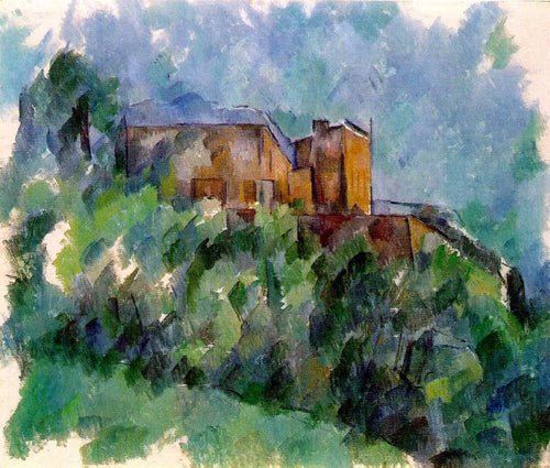 Chateau Noir (Paul Cézanne) - Reprodução com Qualidade Museu
