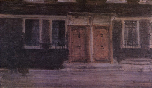 Casas Chelsea (James Abbott McNeill Whistler) - Reprodução com Qualidade Museu
