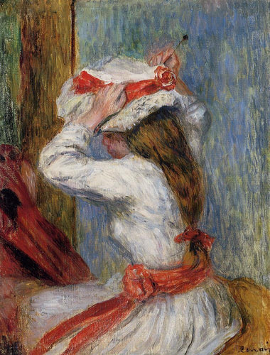 Cabeças de criança (Pierre-Auguste Renoir) - Reprodução com Qualidade Museu