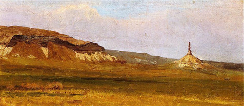 Chimney Rock (Albert Bierstadt) - Reprodução com Qualidade Museu